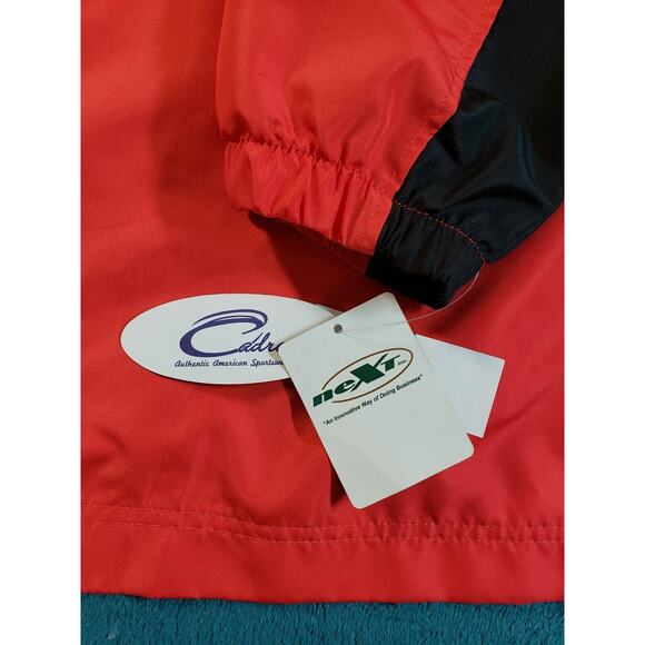 Maryland Terrapins Jacket Sz Extra Large Mens Red 1/4 Zip Polyester NCAA NWT - Picture 6 of 10